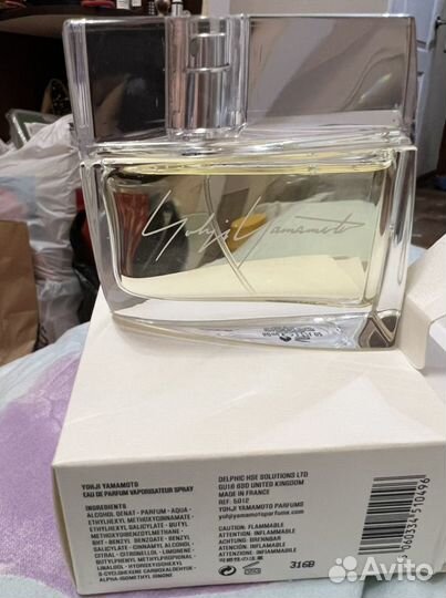 Туалетная вода yohji yamamoto