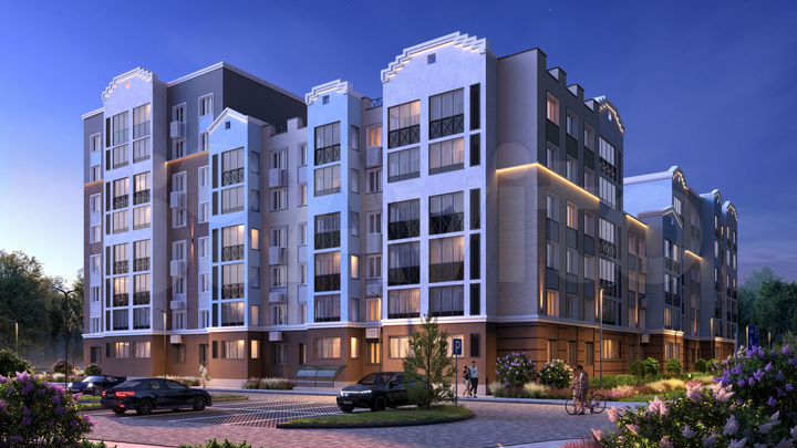 2-к. квартира, 61 м², 3/8 эт.