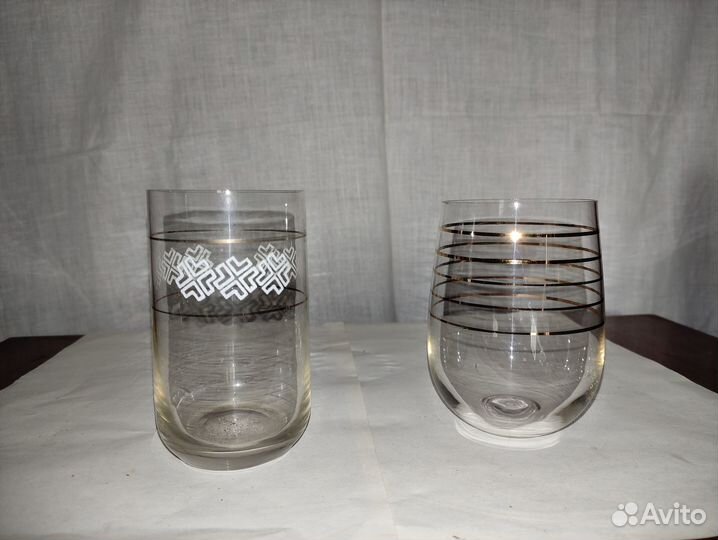 Стаканы стекло СССР