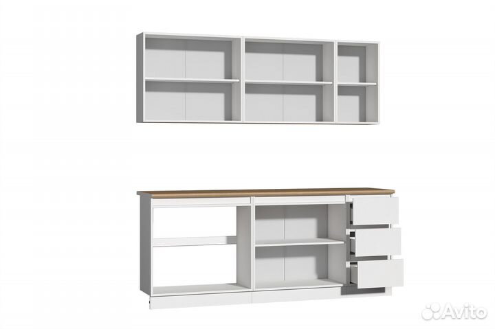 Кухня Хилтон Белая 2.0