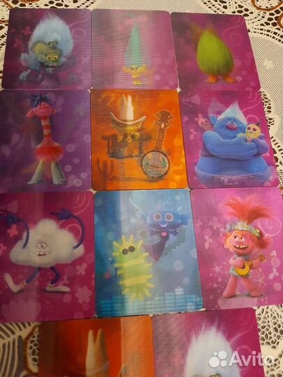 Карточки тролли 