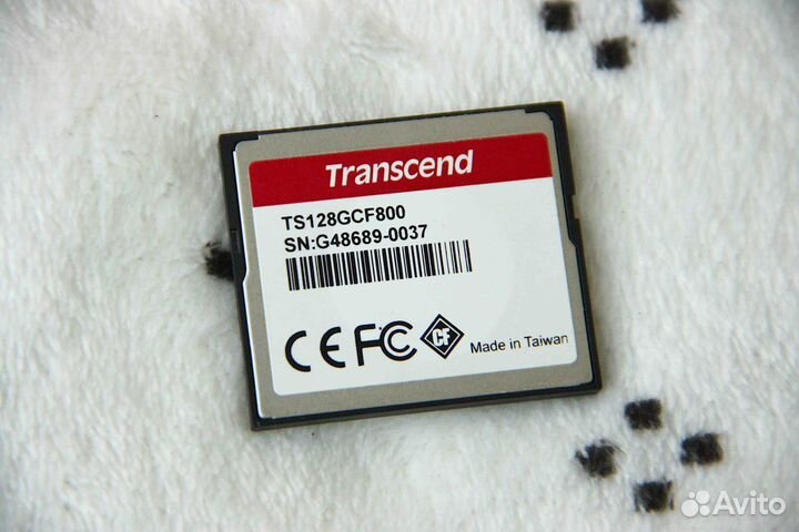 Transcend 128GB 800x 120mb/s udma7 Compact Flash