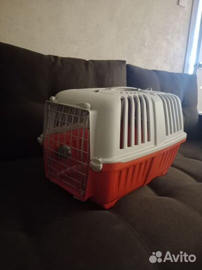 Переноска для кошек пластиковая