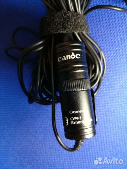 Микрофон петличный двойной Candc