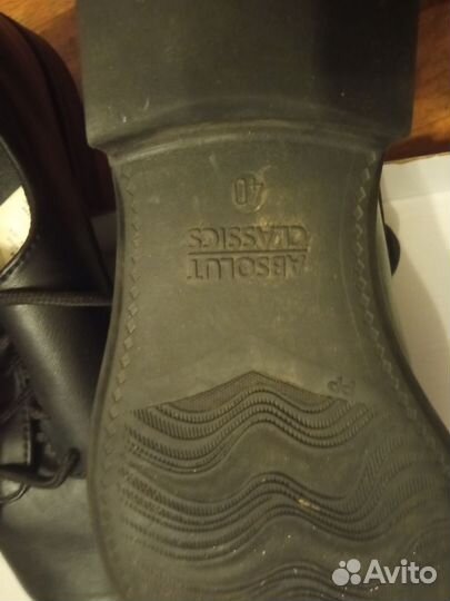 Туфли мужские 40 размер бу