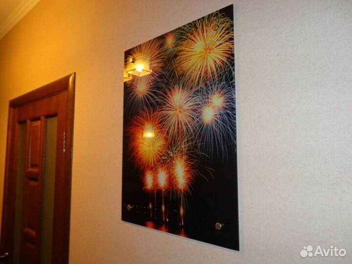 Панно из закалённого стекла