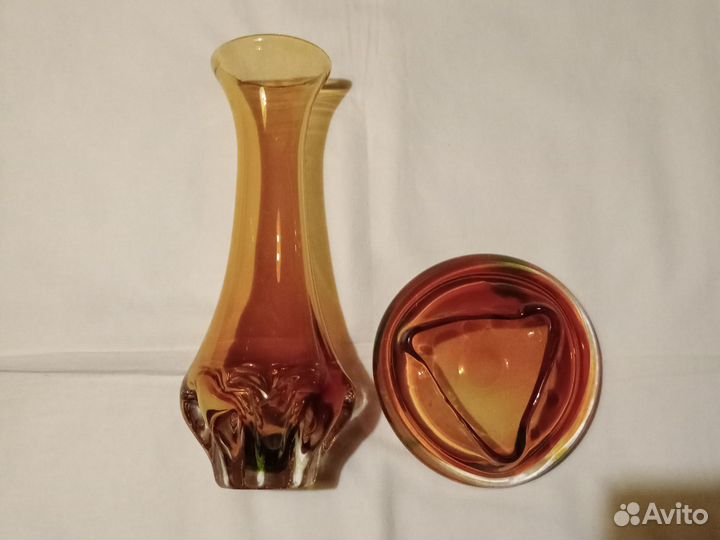 Цветное стекло Чехословакии