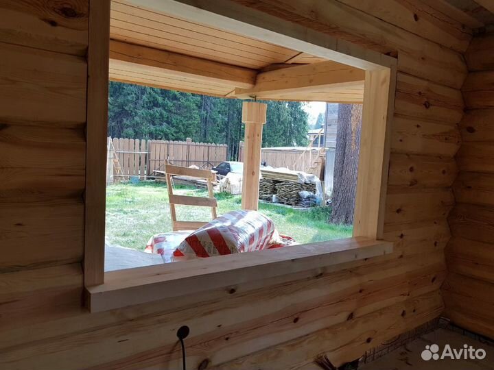 Обсада и окосячка для деревянных домов и коттеджей