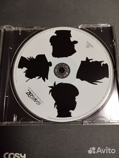 Cd диск. Gorillaz. Фирменный