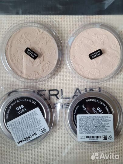 Компактная пудра rouge bunny rouge, оригинал