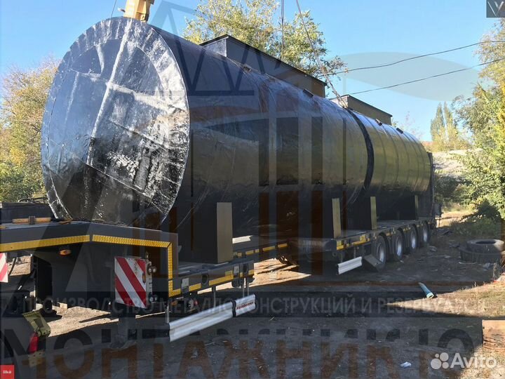 Резервуар Горизонтальный Стальной. багв-100 м3