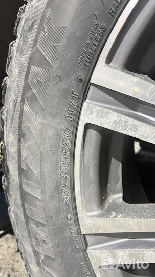 Комплект колес лексус r20 bridgestone