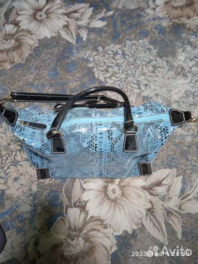 Натуральная кожаная сумка А4 Palio