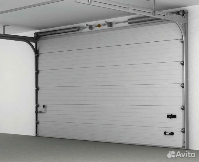 Секционные ворота дорхан уст-а за 3-4 ч