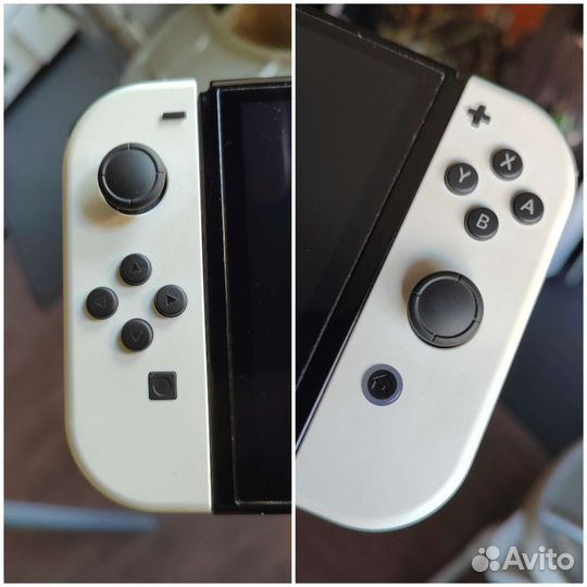 Обм Nintendo switch oled + (7 игр + флэ 64гб)