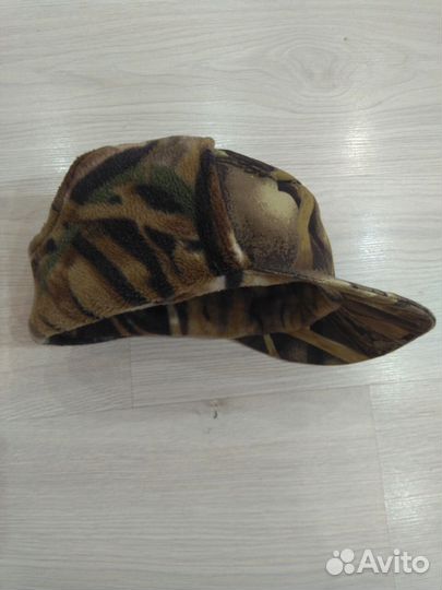 Кепка мужская утеплённая камуфляж
