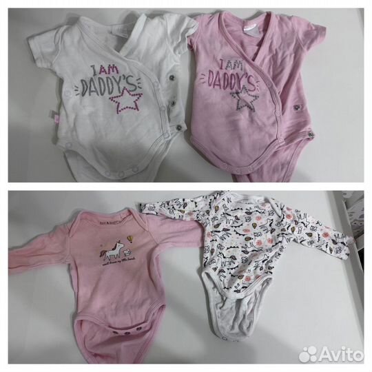 Одежда для новорожденных на девочку пакетом
