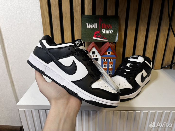 Кроссовки Nike Dunk Low Black Panda