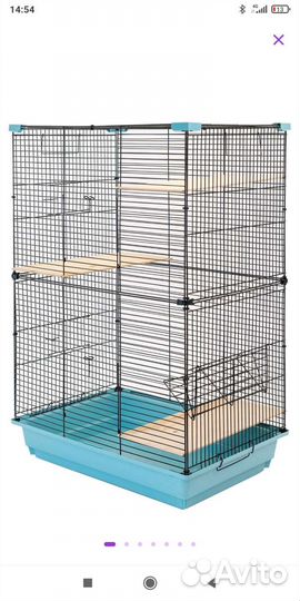 Клетка для грызунов, шиншилл, дегу
