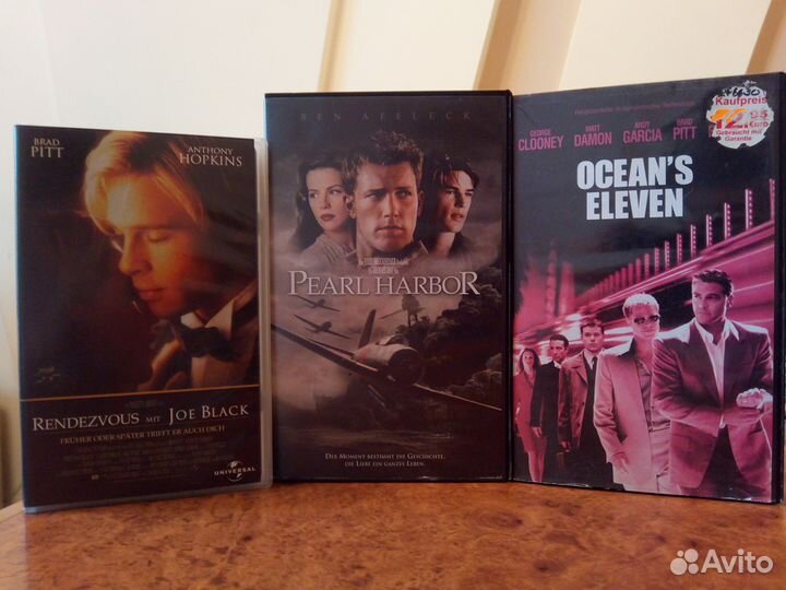 Видеокассеты VHS импортные и лицензия