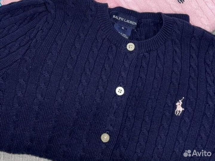 Кардиганы и джемперы ralph lauren 6,7 лет