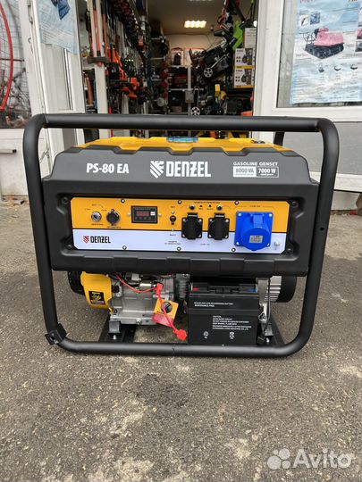 Генератор бензиновый Denzel PS 80 EA 8 кВт