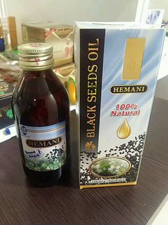 Масла чёрного тмина Hemani 125 мл