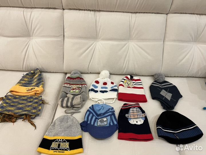 Шапки, комплекты, варежки осенние /зимние