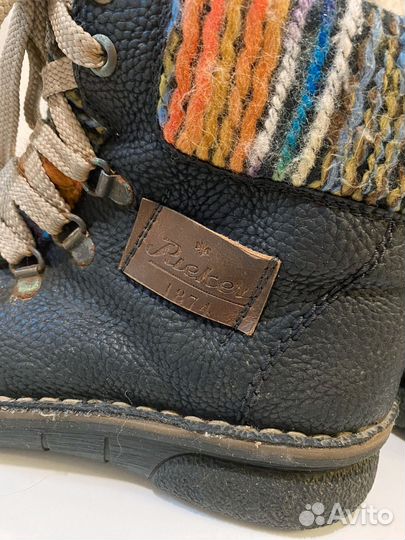 36р. Зимние ботинки на меху Riekel