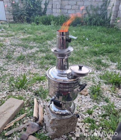 Самовар на дровах, шашлычные наборы