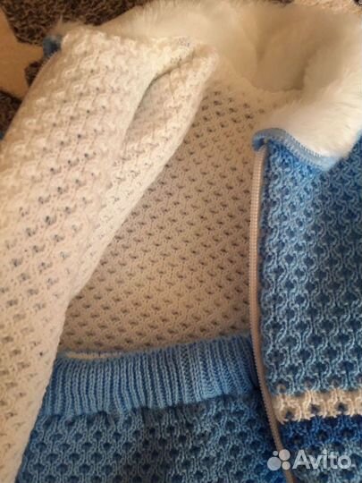 Вязаный костюм / комплект для мальчика