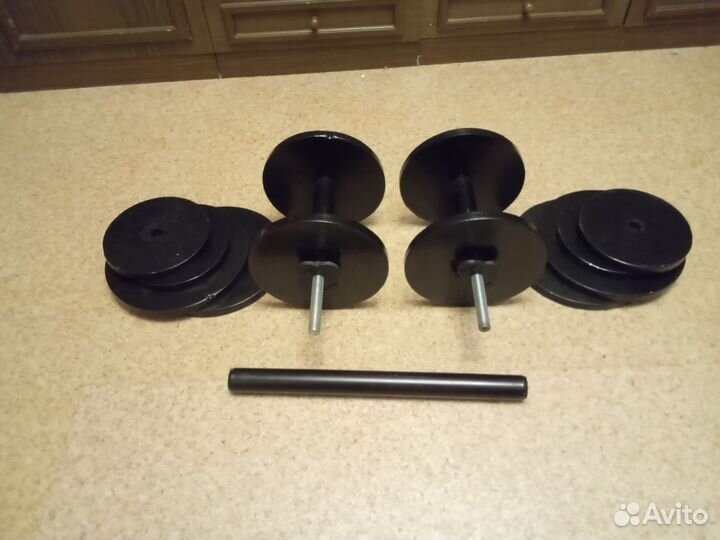 Гантели разборные