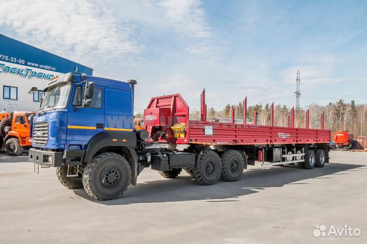 Полуприцеп контейнеровоз УралСпецТранс ППК 50-24Д-12КБ УСТ 9465, 2023