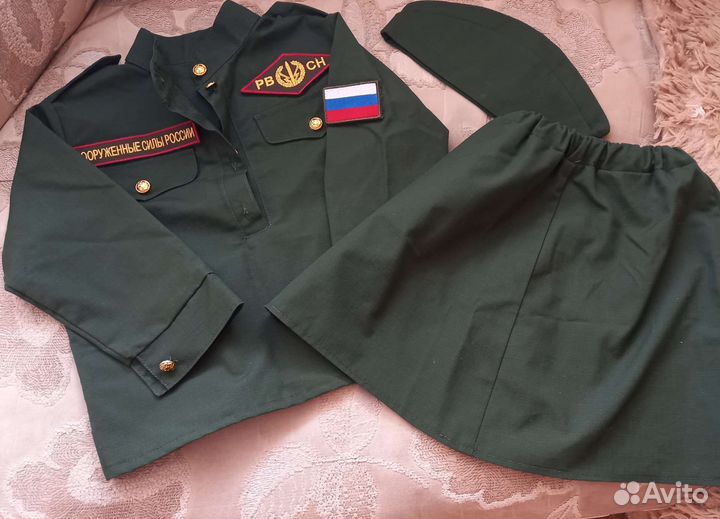 Детская военная форма для девочки
