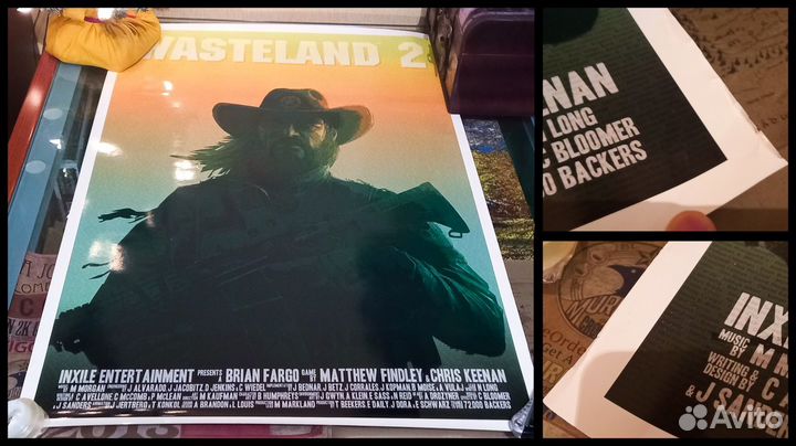 Wasteland 2 Signed Collector's Edition + постер