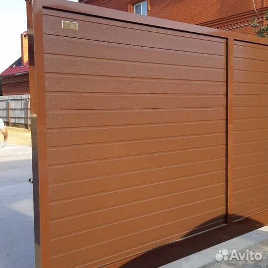 Откатные ворота под ключ