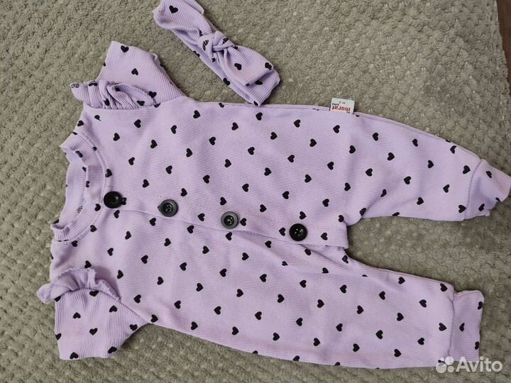 Боди для девочки 62р