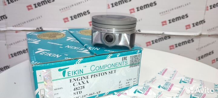 Поршень с пальцем Teikin VAG caxa 1.4 TSI номинал