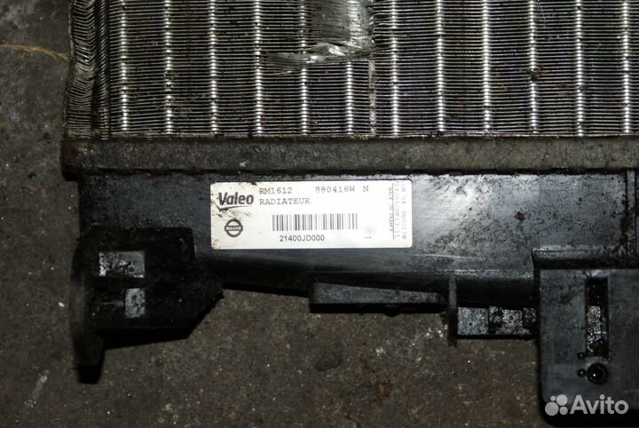 Радиатор охлаждения основной Nissan Qashqai J10