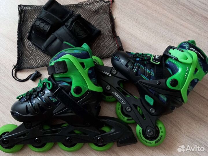 Роликовые коньки детские раздвижные