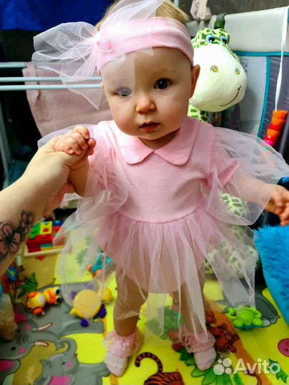 Комплект одежды для девочки на годик 74-80