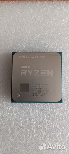 Процессор AMD Ryzen 3 3300X