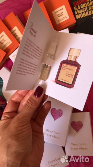 Пробники Kilian,Baccarat Rouge 540,Tom Ford,HFC