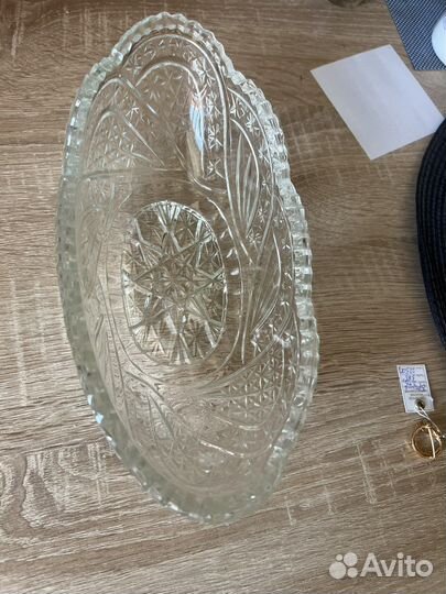 Хрустальная ваза