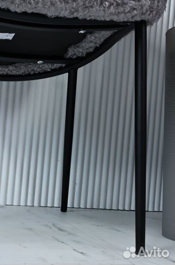 Стул Oskar, эко-мех, металлические ножки