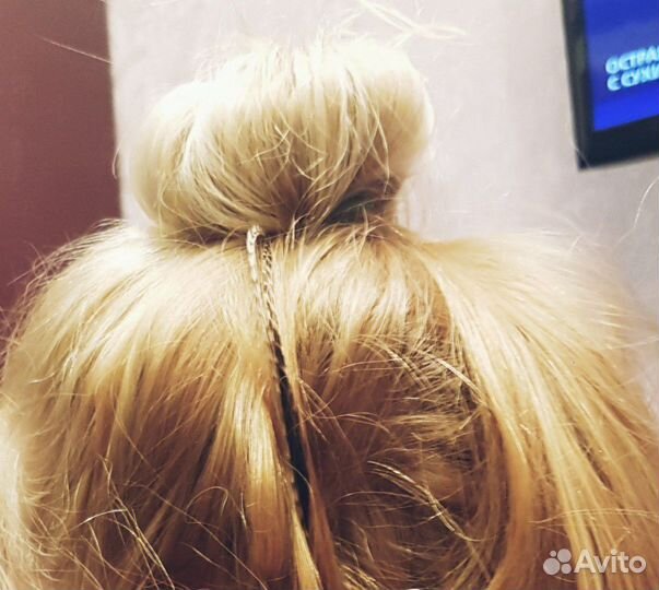 Перья в волосы