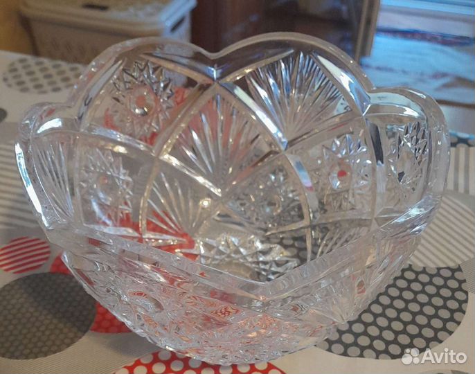 Ваза хрустальная СССР