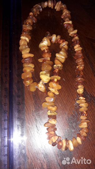 Янтарные бусы СССР