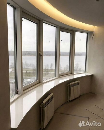 Подоконник из акрила