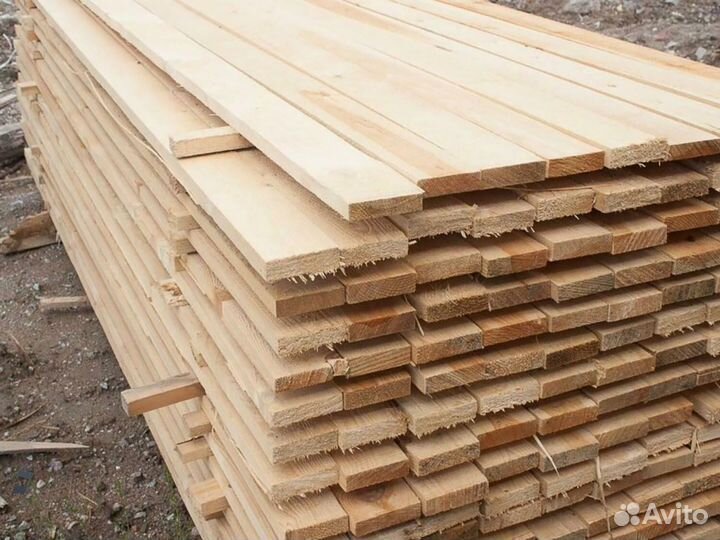 Доска обрезная оптом ГОСТ 26002-83 115мм